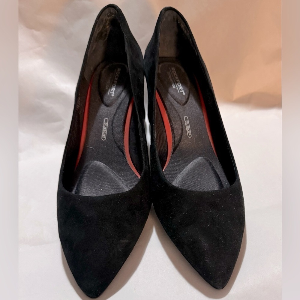 Rockport, total motion chunky heel